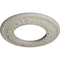Ekena Millwork Salem Ceiling Medallion (Canopies up to 7 1/8"), 13 1/4"OD x 7 1/8"ID x 7/8"P, Pot of Cream Crackle CM13SAPCC - alternate 2